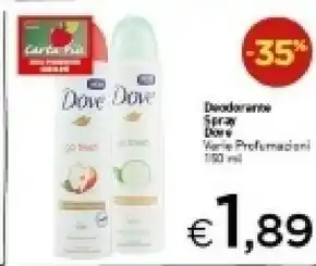 Crai Dove Deodorante Spray offerta
