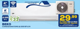Euronics BEKO CONDIZIONATORE 12.000 BTU/H offerta
