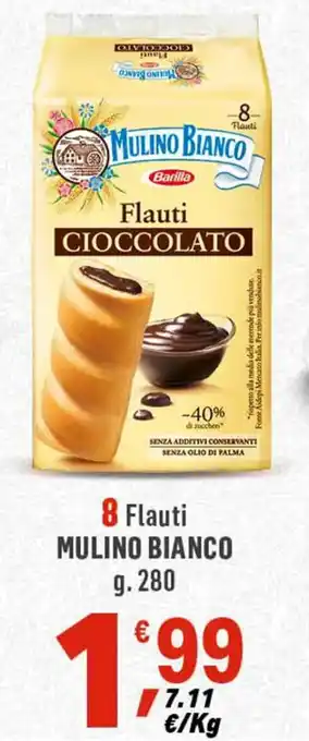 Supermercati Dok 8 8 Flauti MULINO BIANCO g.280 offerta
