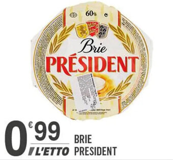 Supermercati Dok Brie PRESIDENT offerta