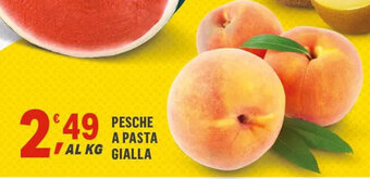 Supermercati Dok PESCHE A PASTA GIALLA offerta