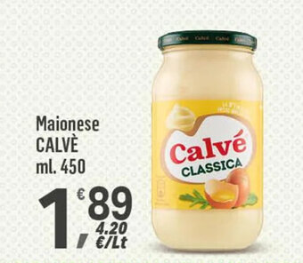 Supermercati Dok Maionese CALVÈ ml. 450 offerta