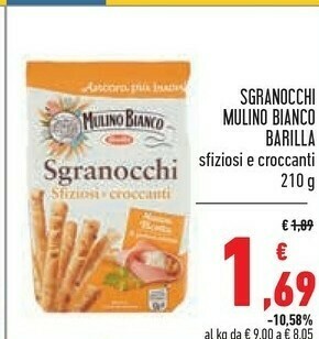 Conad Mulino Bianco Sgranocchi offerta