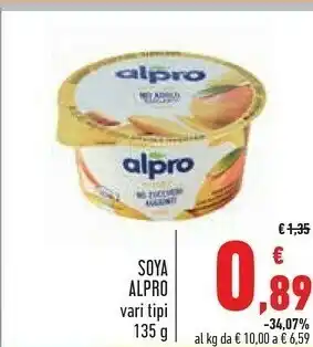 Conad Alpro Soya offerta