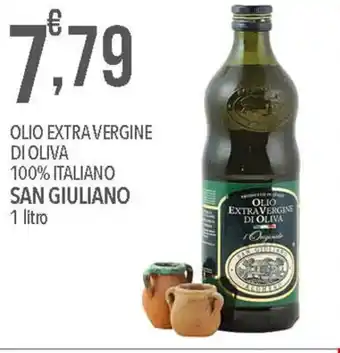 Iper Romagnolo OLIO EXTRAVERGINE DI OLIVA 100% ITALIANO SAN GIULIANO 1 litro offerta