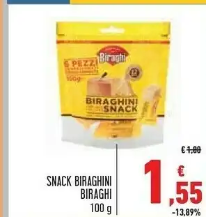 Conad Biraghi Snack Ni offerta