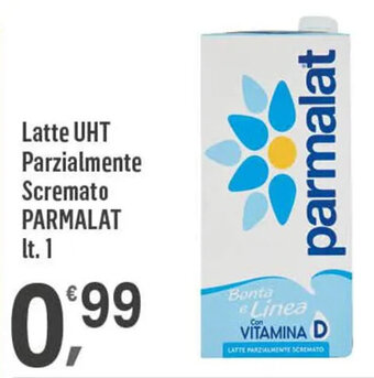 Supermercati Dok Latte UHT Parzialmente Scremato PARMALAT LT. 1 offerta