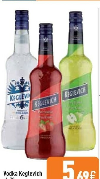 C+C Italmarket Keglevich Vodka offerta
