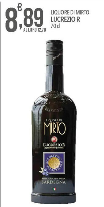 LIQUORE DI MIRTO LUCREZIO R 70 cl
