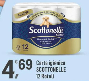 Supermercati Dok Carta igienica SCOTTONELLE 12 Rotoli offerta