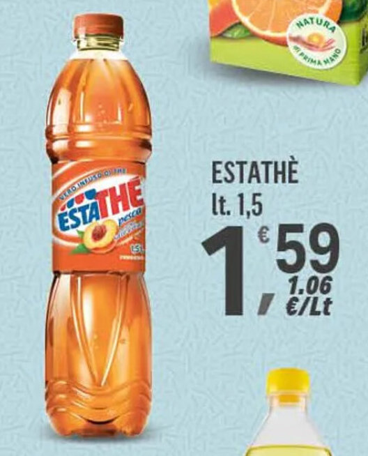 Supermercati Dok ESTATHÈ lt. 1,5 offerta