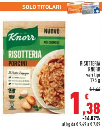 Conad Superstore RISOTTERIA KNORR 175 g offerta
