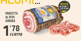 Supermercati Dok PANCETTA AL PEPE AURORA offerta