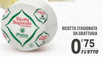 Supermercati Dok RICOTTA STAGIONATA DA GRATTUGIA offerta