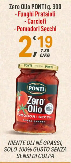 Zero Olio PONTI g. 300