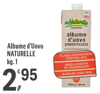 Supermercati Dok Albume d'Uovo NATURELLE kg. 1 offerta