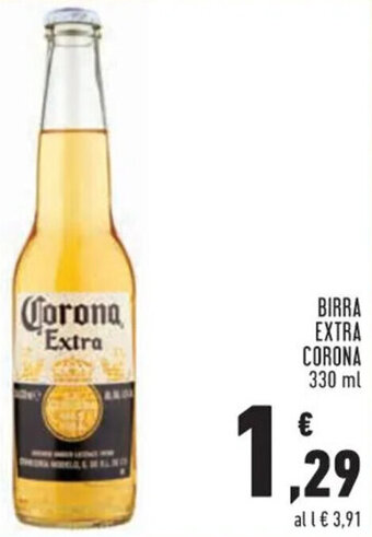 Conad Superstore BIRRA EXTRA CORONA 330 ml offerta