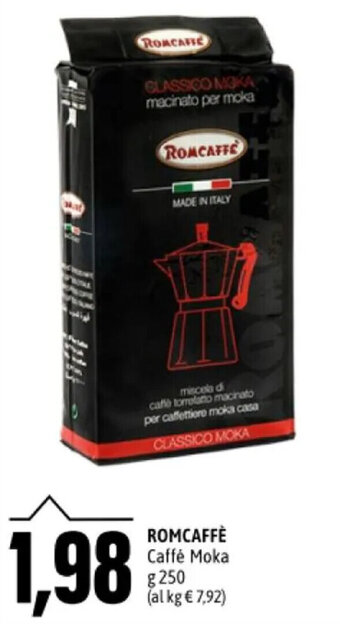 ROMCAFFÈ Caffé in grani g 500