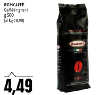 ROMCAFFÈ Caffé in grani g 500
