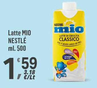 Supermercati Dok Latte MIO NESTLÉ ml. 500 offerta