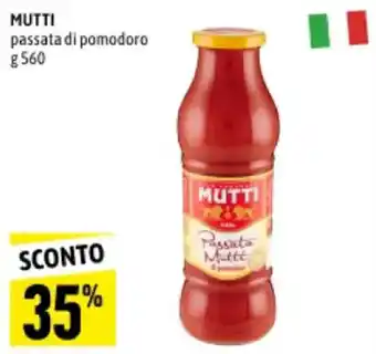 Madis MUTTI passata di pomodoro g 560 offerta