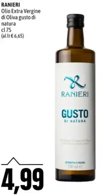 Madis RANIERI Olio Extra Vergine di Oliva gusto di natura cl 75 offerta