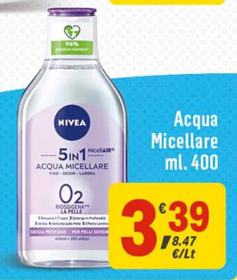 Supermercati Dok Acqua Micellare ml. 400 offerta