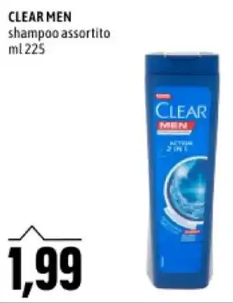 CLEAR MEN shampoo assortito ml 225