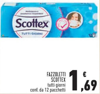 Conad Superstore FAZZOLETTI SCOTTEX offerta