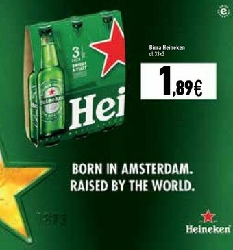 C+C Italmarket Heineken Birra offerta