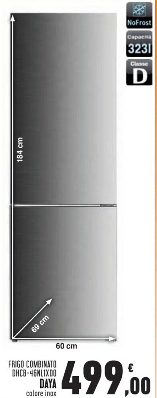 Conad Superstore FRIGO COMBINATO DHCB-46NL1XDO DAYA offerta