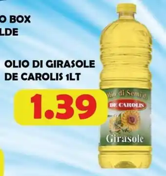 A Casa Mia OLIO DI GIRASOLE DE CAROLIS 1LT offerta