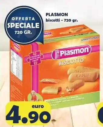 A Casa Mia PLASMON biscotti - 720 gr. offerta