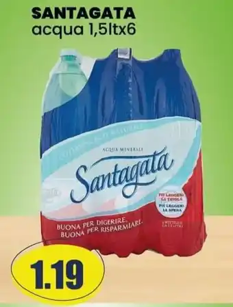SANTAGATA acqua 1,5lt x 6
