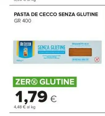 Tigre De Cecco Pasta Senza Glutine offerta