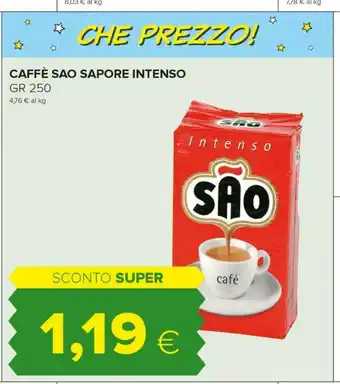 Tigre Sao - Caffè Intenso 250 G(ml) offerta
