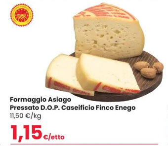 Interspar Formaggio Asiago Pressato D.O.P. Caseificio Finco Enego offerta