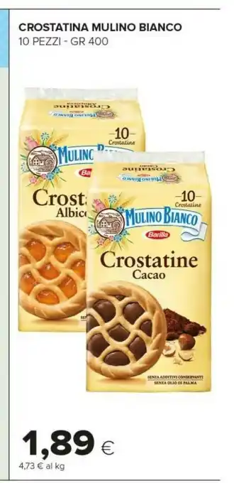 Tigre Mulino Bianco Mulino Bianco - Crostatina Cacao 400 g(ml) offerta