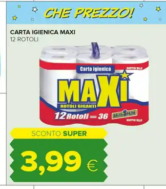 Tigre Maxi Carta Igienica offerta