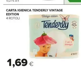 Tigre Tenderly Carta Igienica Vintage Edition offerta