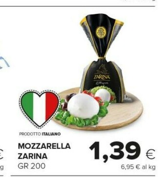 Tigre Zarina Mozzarella offerta