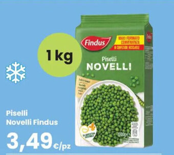 Interspar Piselli Novelli Findus 1kg offerta