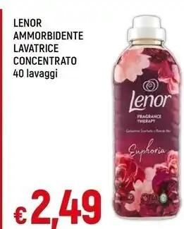 Famila Lenor ammorbidente lavatrice concetrato offerta