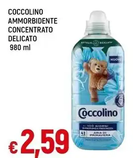 Famila Coccolino ammorbidente concentrato delicato offerta
