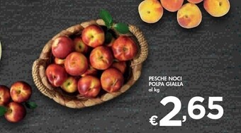 Bennet Pesche noci polpa gialla offerta