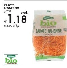 Bennet Bennet bio - carote offerta