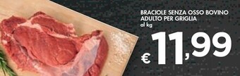 Bennet Braciole senza osso bovino adulto per griglia offerta