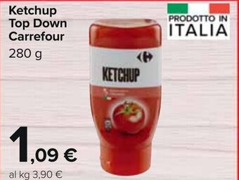 Carrefour Ketchup Top Down Carrefour 280 g offerta
