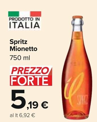 Carrefour Spritz Mionetto 750 ml offerta
