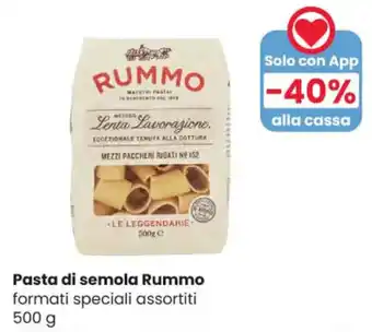 Interspar Pasta di semola Rummo formati speciali assortiti 500 g offerta